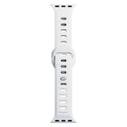 3mk silikono dirželis Apple Watch 42 / 44 / 45 / 49 mm - balta -- Apple Watch