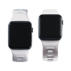 3mk silikono dirželis Apple Watch 42 / 44 / 45 / 49 mm - balta -- Apple Watch