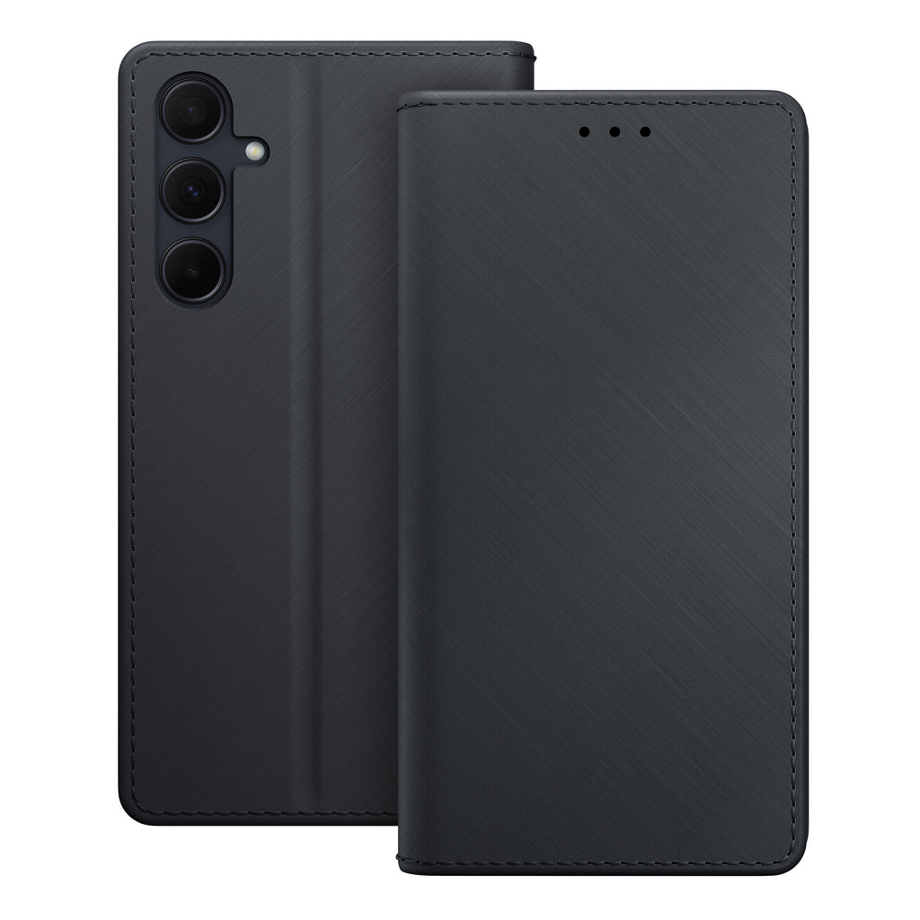 3mk piniginės dėklas, skirtas Samsung Galaxy A35 5G – juodas