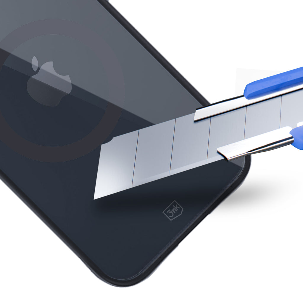 3mk Satin Armor MagCase su MagSafe, skirtas iPhone 14 Plus – skaidrus su juodu rėmeliu