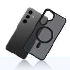 3mk Smoke MagCase su MagSafe, skirtas Samsung Galaxy S24 - pusiau permatomas