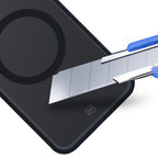 3mk Smoke MagCase su MagSafe, skirtas Samsung Galaxy S24 - pusiau permatomas