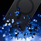 3mk Smoke MagCase su MagSafe, skirtas Samsung Galaxy S24 - pusiau permatomas
