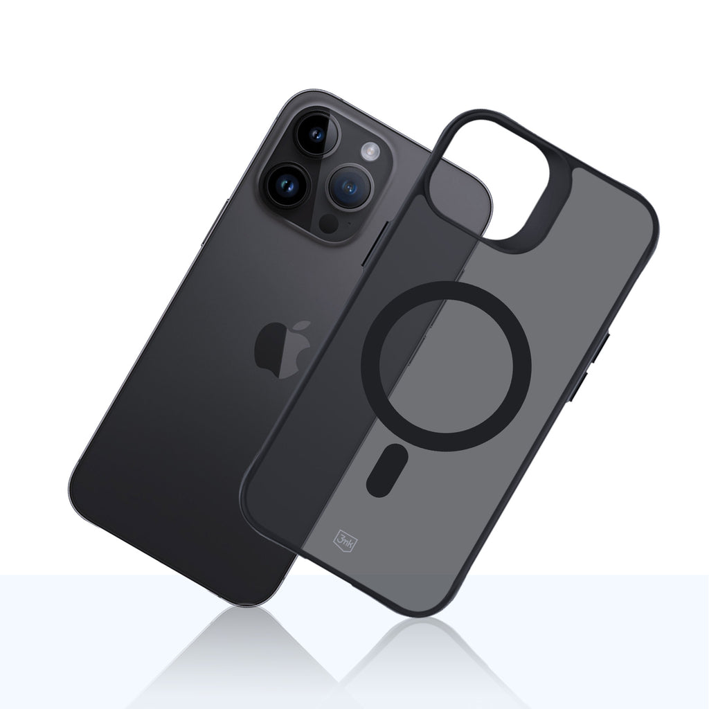 3mk Smoke MagCase su MagSafe, skirtas iPhone 14 Pro – pusiau permatomas