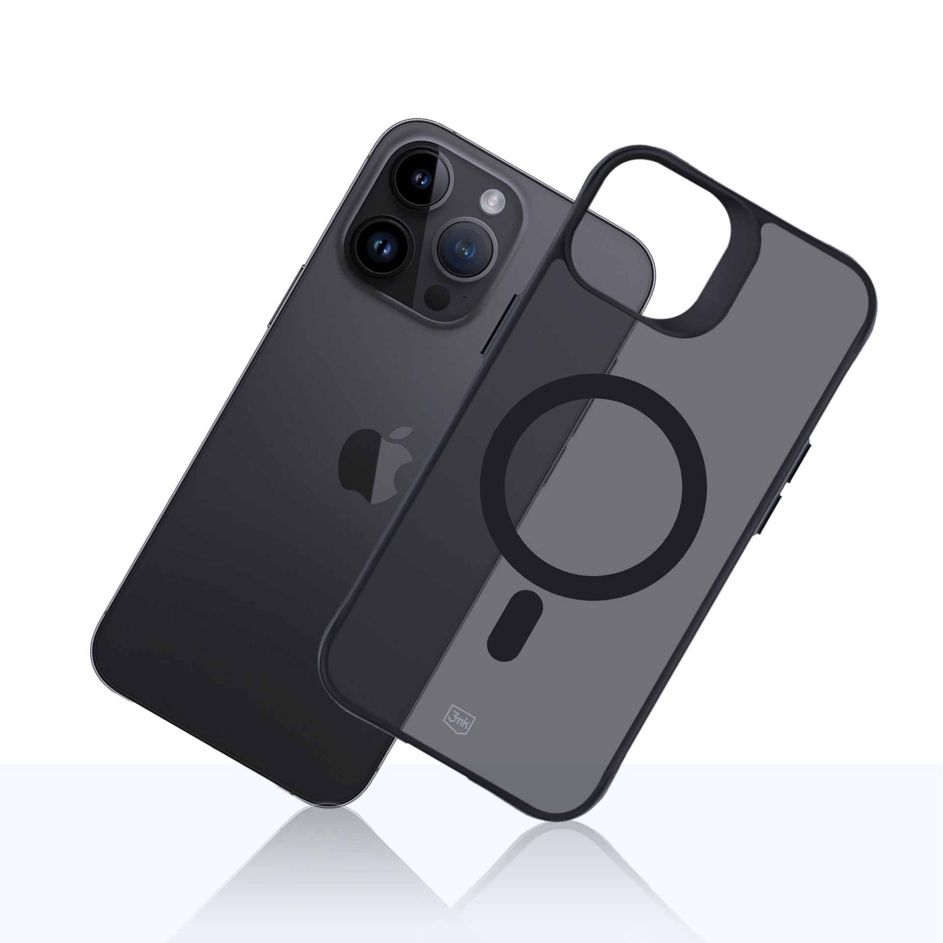 3mk Smoke MagCase su MagSafe, skirtas iPhone 14 Pro – pusiau permatomas