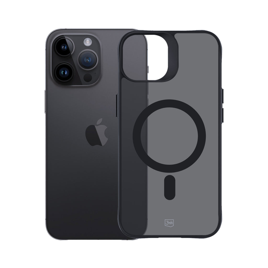 3mk Smoke MagCase su MagSafe, skirtas iPhone 14 Pro – pusiau permatomas