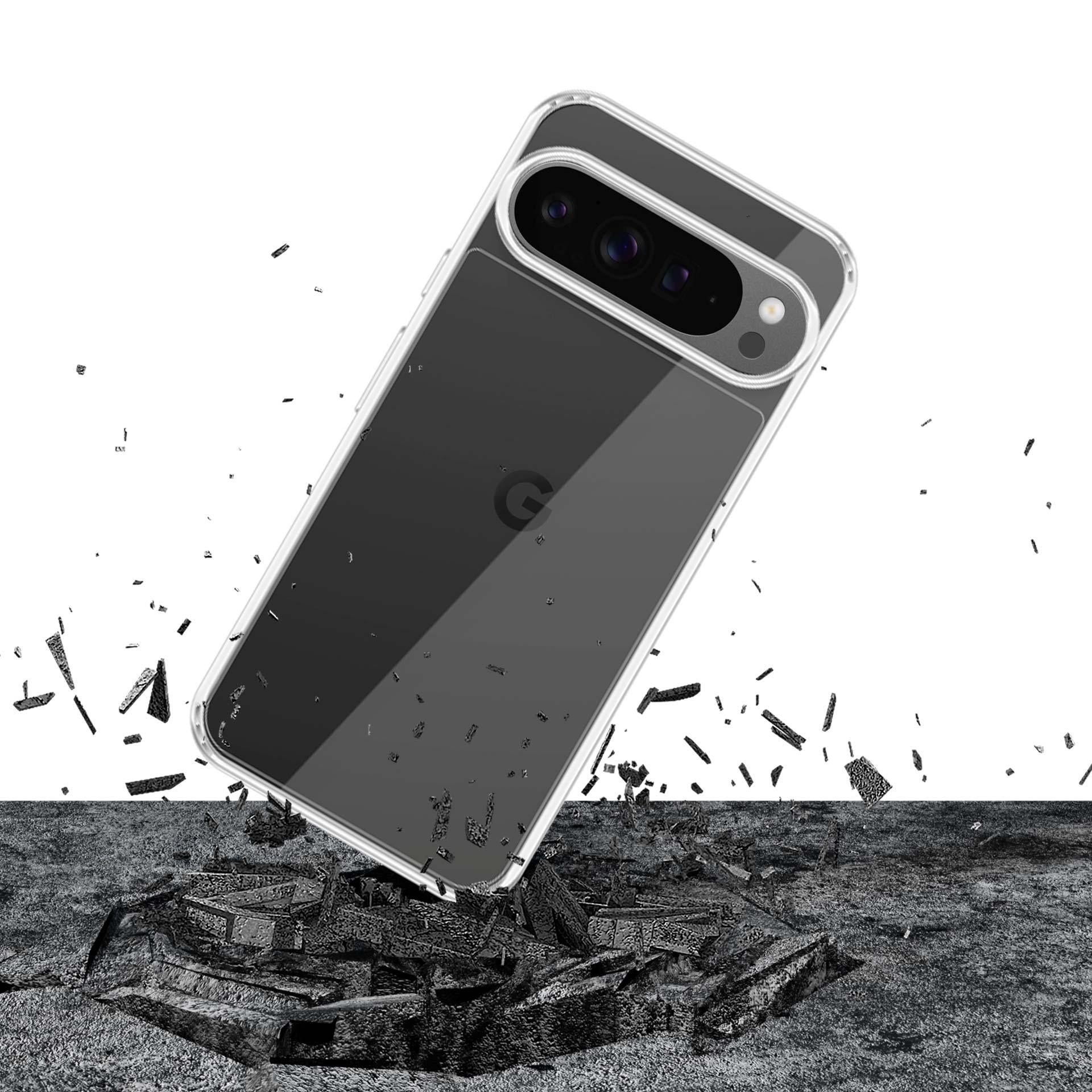 3mk Armor Case, skirtas Google Pixel 9/9 Pro – skaidrus