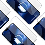 Matinis grūdintas stiklas 3mk HardGlass Matt Max, skirtas iPhone 13 / 13 Pro / 14