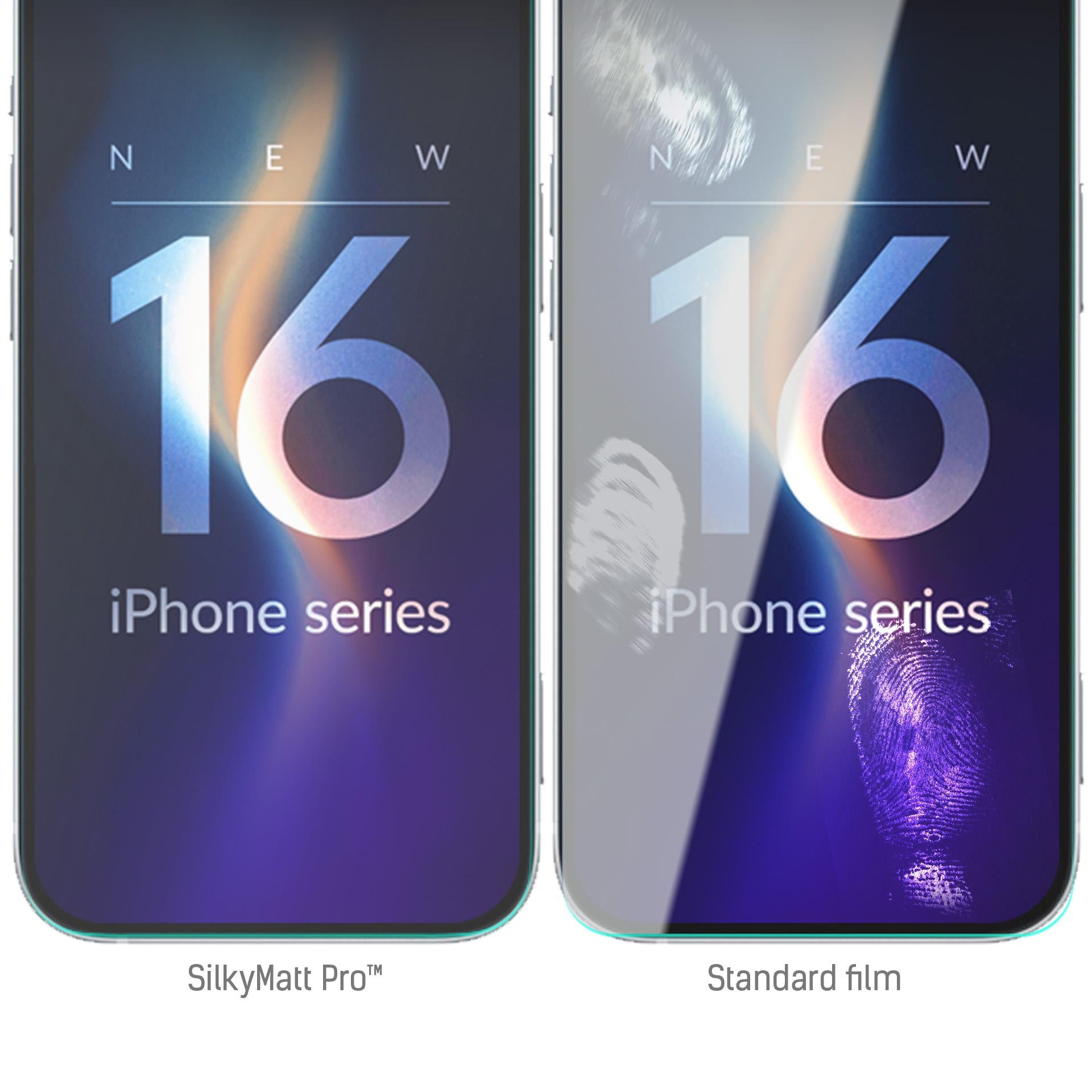 Matinė apsauginė plėvelė 3mk Silky Matt Pro skirta Apple iPhone 16