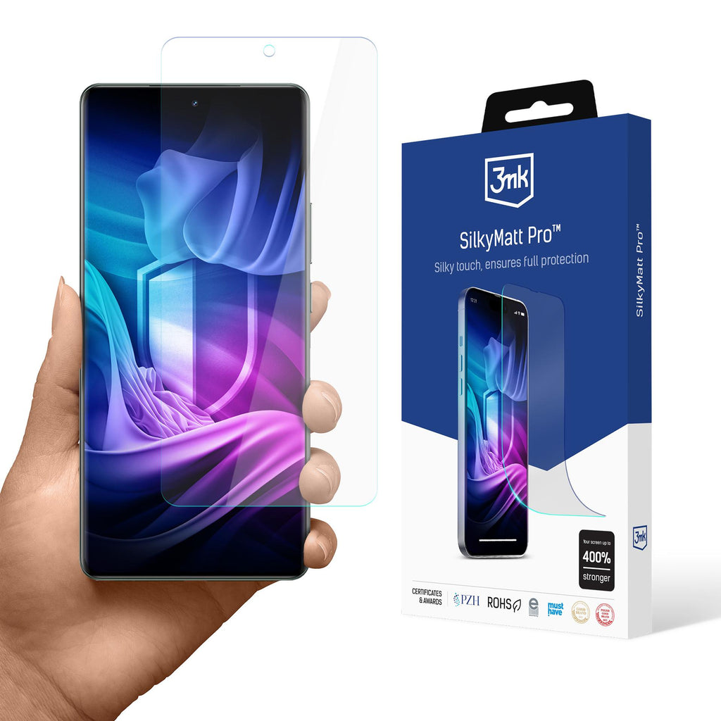 Matinė apsauginė plėvelė 3mk Silky Matt Pro skirta Realme GT 6T -- Realme GT 6T