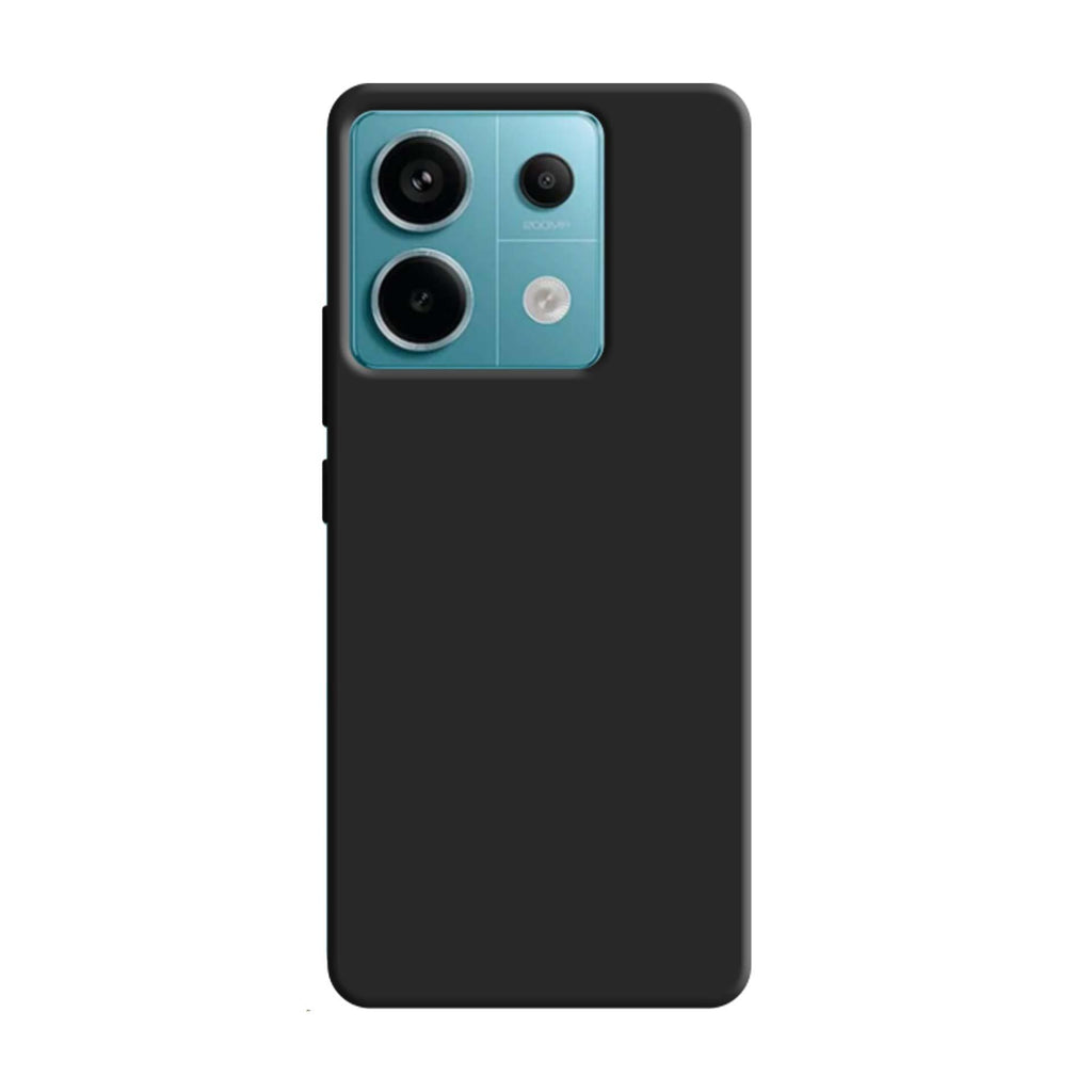 3mk Silicone Case skirtas Xiaomi Redmi Note 13 Pro 5G – juodas -- Xiaomi Redmi Note 13 Pro