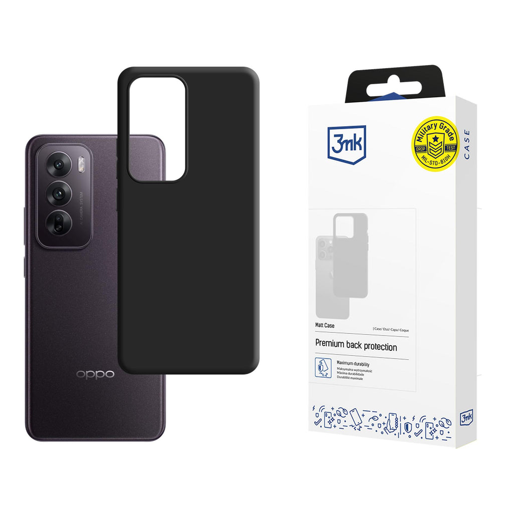 3mk matinis dėklas, skirtas Oppo Reno 12 -- Oppo Reno 12