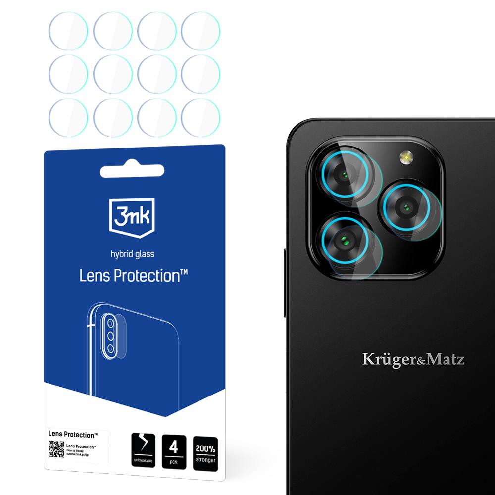 Hibridinis stiklas 3mk Lens Protection fotoaparatui skirtus Kruger & Matz Live 11 -- Kruger & Matz Live 11
