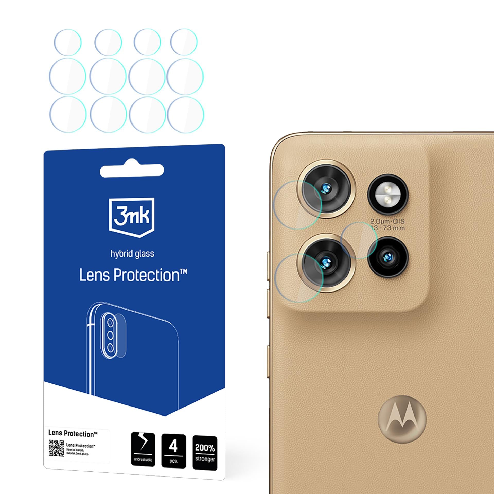 Kameros dangtelis 3mk objektyvo apsauga, skirta Motorola Edge 50 Neo -- Motorola Edge 50 Neo