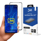 Grūdintas stiklas 3mk HardGlass Max Lite su juodu rėmeliu Xiaomi Redmi Note 13 Pro+ -- Xiaomi Redmi Note 13 Pro+