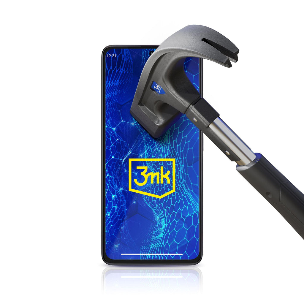 Grūdintas stiklas 3mk HardGlass Max Lite su juodu rėmeliu Xiaomi Redmi Note 13 Pro+ -- Xiaomi Redmi Note 13 Pro+