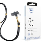 Išmaniojo telefono dirželis 3mk EasyClip Elite – juodas -- Cell phone cases and covers