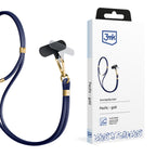 Smartphone lanyard 3mk easyclip elite - mėlyna -- Cell phone cases and covers
