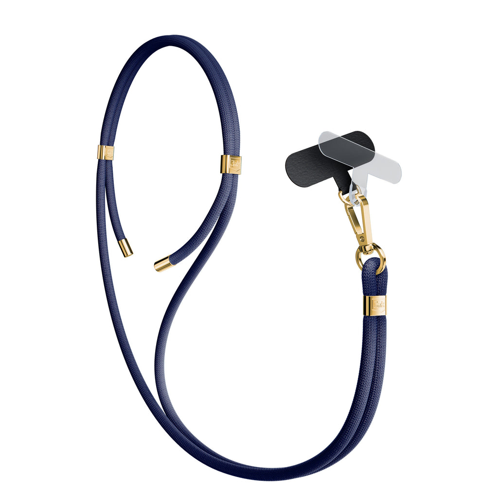 Smartphone lanyard 3mk easyclip elite - mėlyna -- Cell phone cases and covers