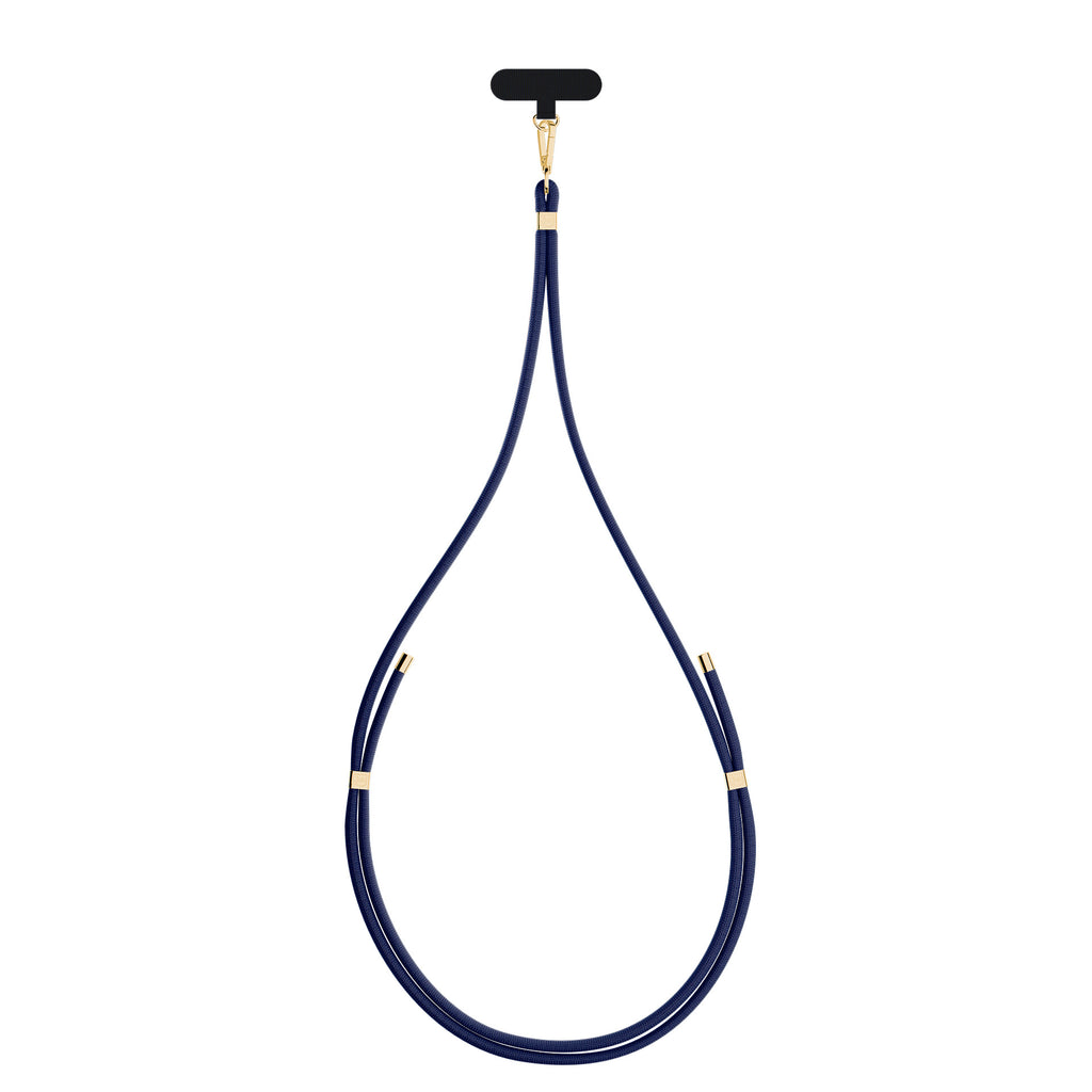 Smartphone lanyard 3mk easyclip elite - mėlyna -- Cell phone cases and covers
