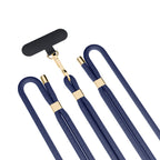 Smartphone lanyard 3mk easyclip elite - mėlyna -- Cell phone cases and covers