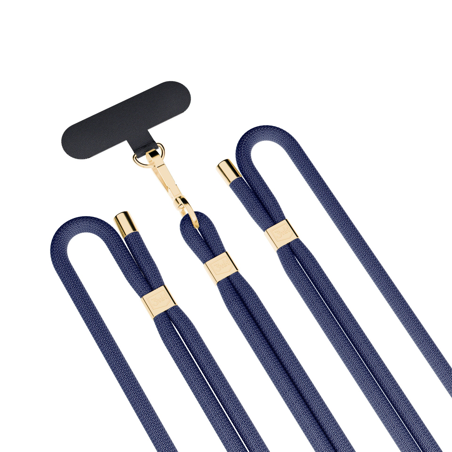 Smartphone lanyard 3mk easyclip elite - mėlyna -- Cell phone cases and covers