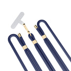 Smartphone lanyard 3mk easyclip elite - mėlyna -- Cell phone cases and covers
