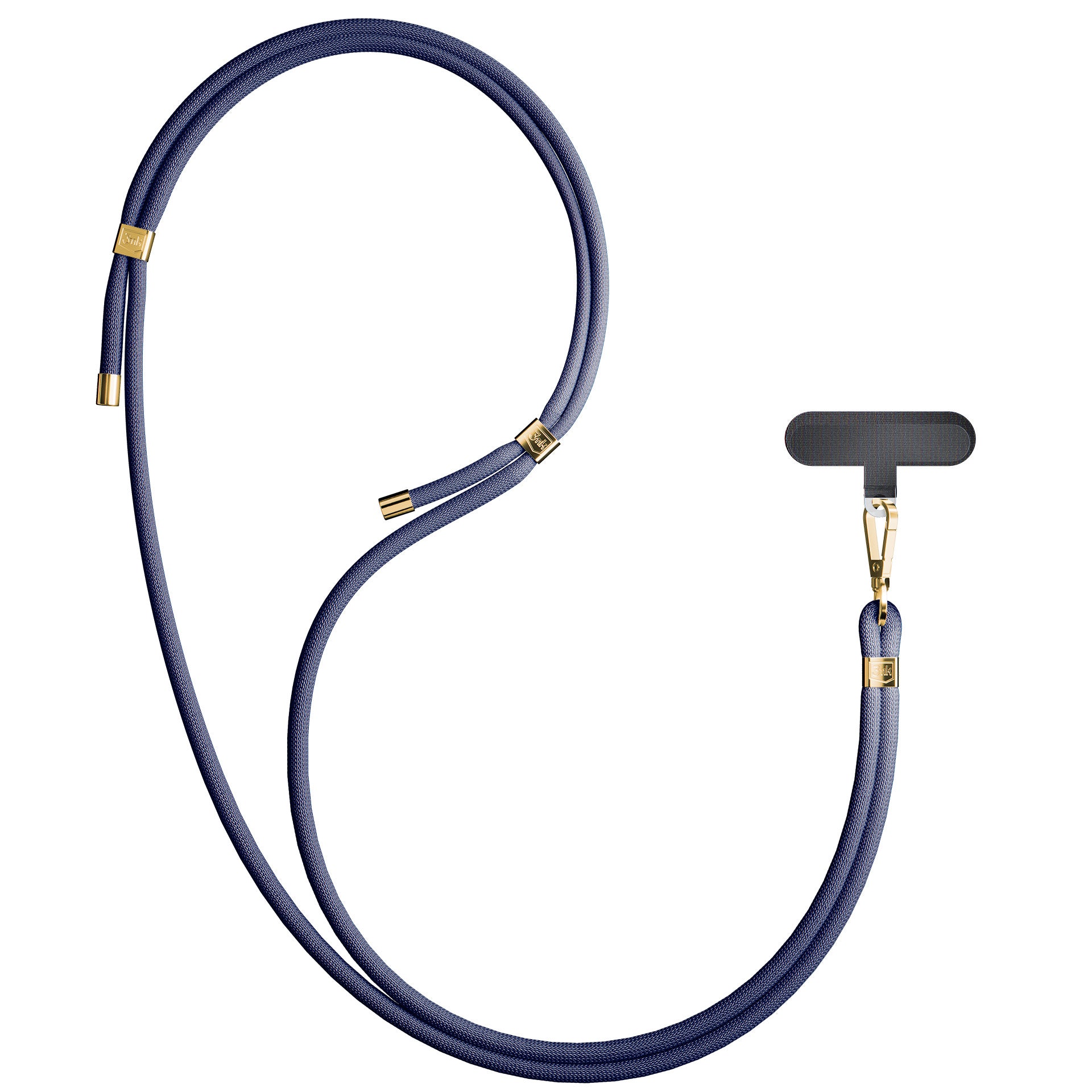 Smartphone lanyard 3mk easyclip elite - mėlyna -- Cell phone cases and covers