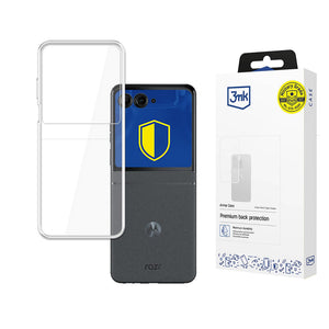 3mk šarvų dėklas, skirtas Motorola Razr 50 – skaidrus -- Motorola Razr 50