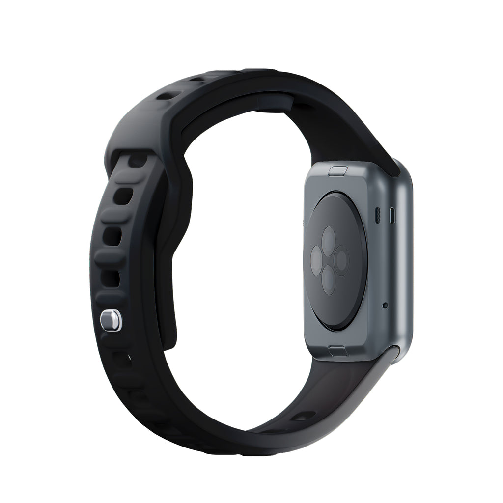 3mk silicone watch strap skirtas Apple Watch 42 / 44 / 45 / 49 mm - black