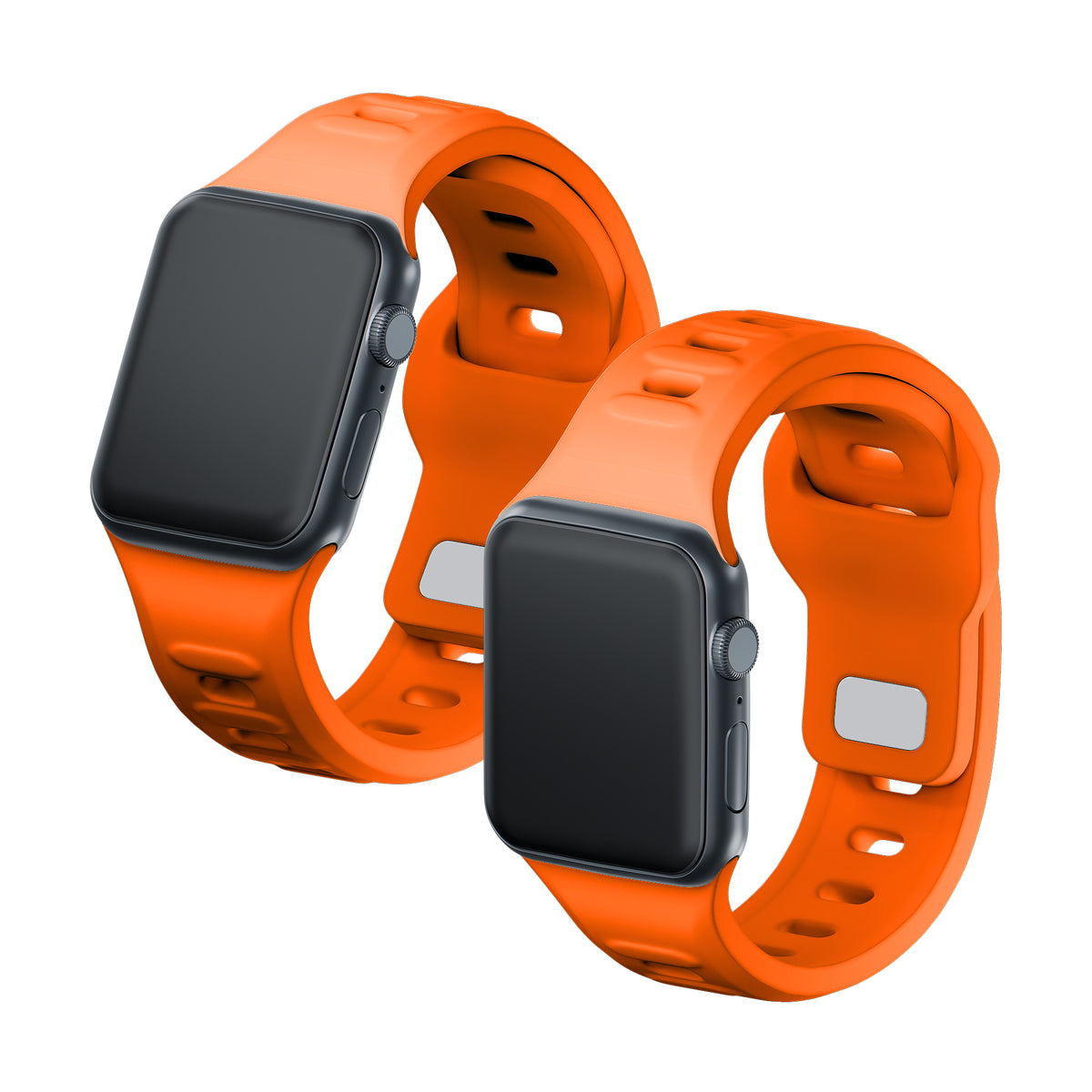 3mk silicone watch strap skirtas Apple Watch 42 / 44 / 45 / 49 mm - orange