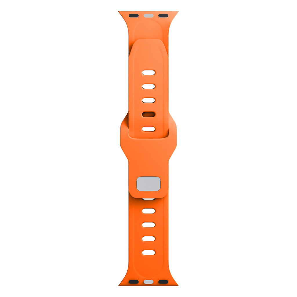 3mk silicone watch strap skirtas Apple Watch 42 / 44 / 45 / 49 mm - orange