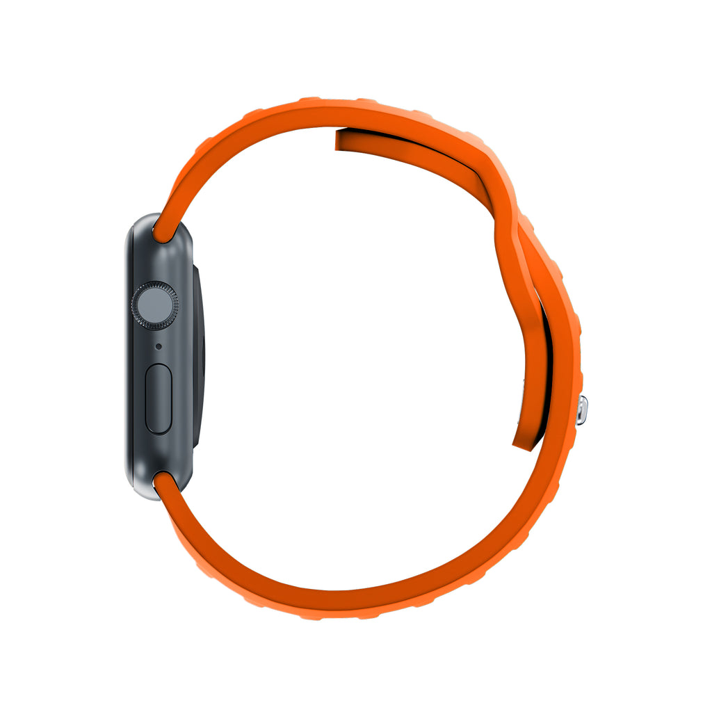 3mk silicone watch strap skirtas Apple Watch 42 / 44 / 45 / 49 mm - orange