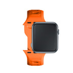 3mk silicone watch strap skirtas Apple Watch 42 / 44 / 45 / 49 mm - orange