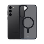 3mk smoke magcase skirtas Samsung Galaxy S23 5G - Black