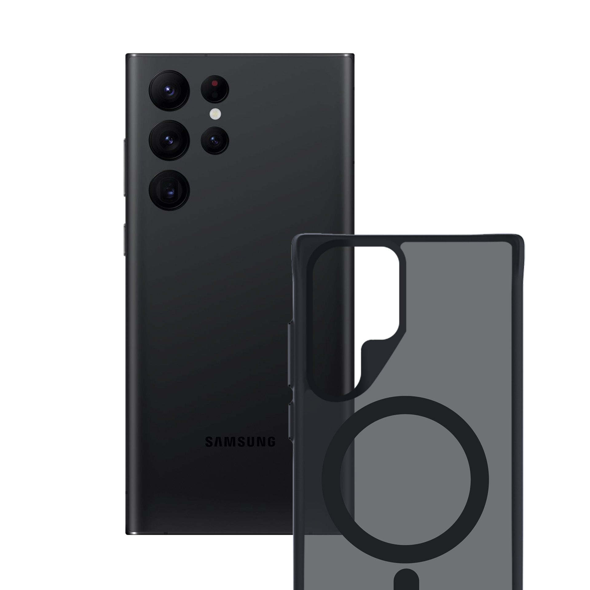 3mk Smoke MagCase dėklas, skirtas Samsung Galaxy S22 Ultra 5G -- Samsung Galaxy S22 Ultra 5G