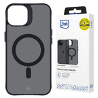 3mk Smoke MagCase su MagSafe iPhone 15 Plus - pusskaidri -- iPhone 15 Plus