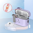 Tech-Protect Slim Hook dėklas AirPods Pro 1/2 – violetinis -- AirPods Pro / AirPods Pro 2