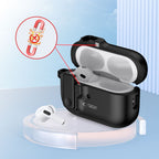 Tech-Protect Slim Hook dėklas AirPods Pro 1/2 – juodas -- AirPods Pro / AirPods Pro 2