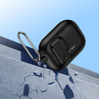 Tech-Protect Slim Hook dėklas AirPods Pro 1/2 – juodas -- AirPods Pro / AirPods Pro 2