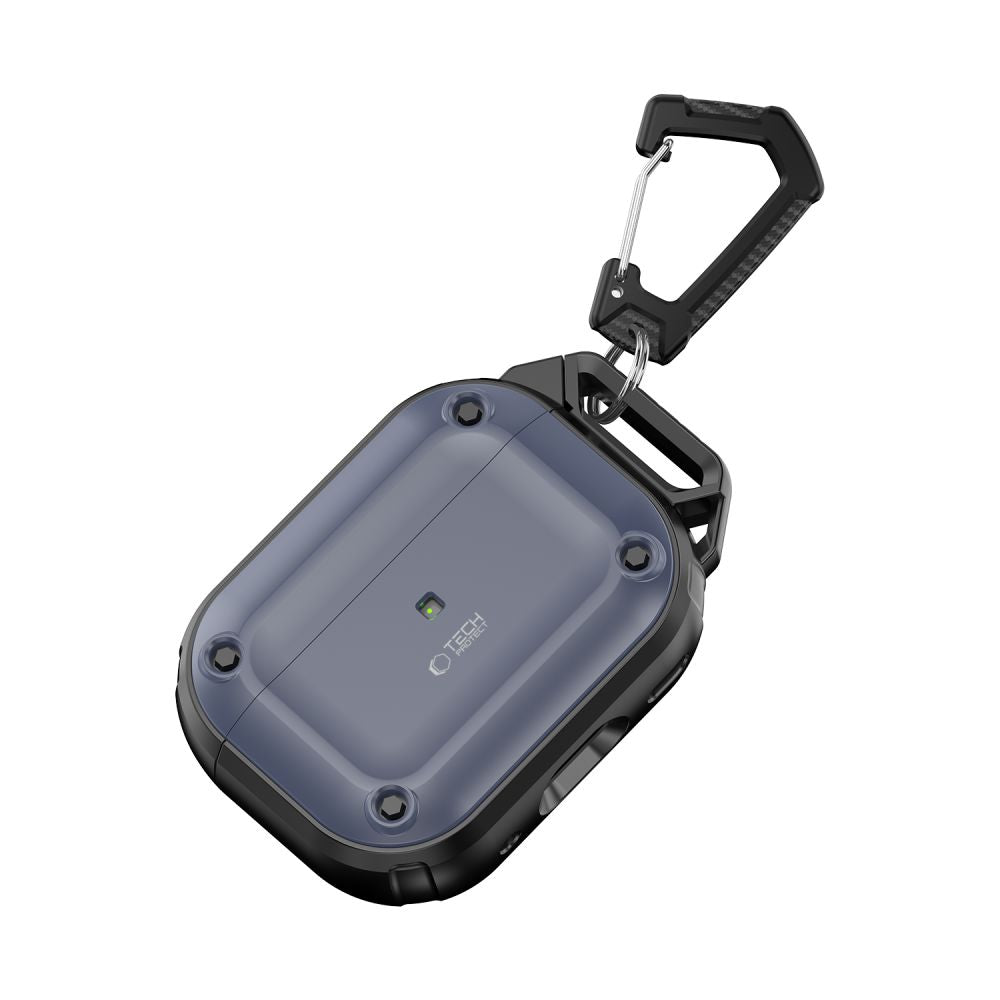 Tech-Protect Rough Hook dėklas AirPods Pro 1/2 – mėlynas -- AirPods Pro / AirPods Pro 2