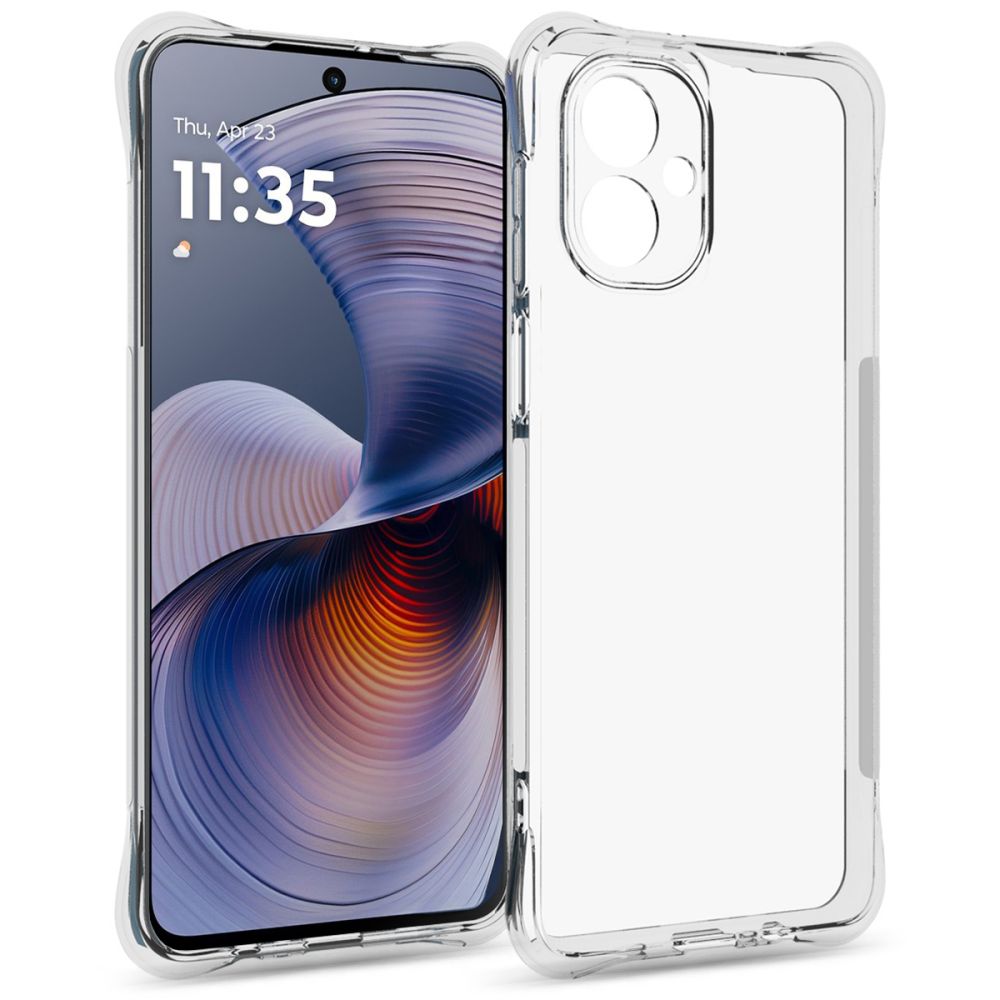 Tech-Protect FlexAir Pro dėklas, skirtas Motorola Moto G55 5G – skaidrus -- Motorola Moto G55 5G