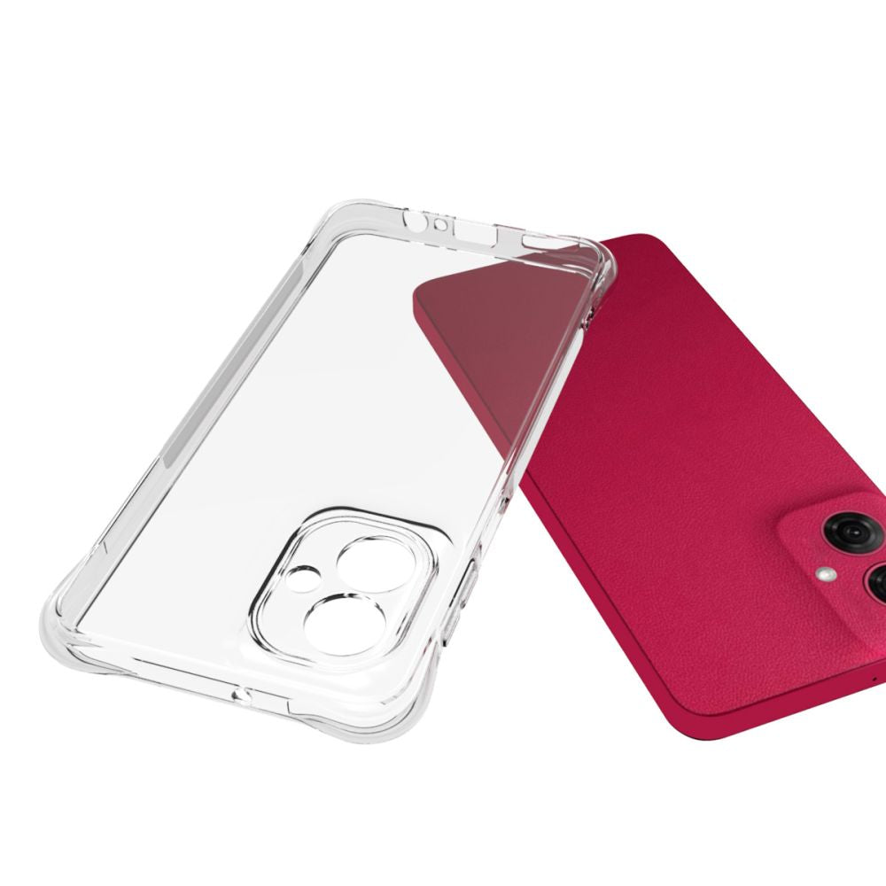 Tech-Protect FlexAir Pro dėklas, skirtas Motorola Moto G55 5G – skaidrus -- Motorola Moto G55 5G