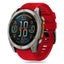 Tech-Protect Silicone Line dirželis Garmin Fenix 5X / 5X Plus / 6X / 6X Pro / 7X / 8 (51 mm) - Raudonas -- Garmin Fenix...