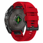 Tech-Protect Silicone Line dirželis Garmin Fenix 5X / 5X Plus / 6X / 6X Pro / 7X / 8 (51 mm) - Raudonas -- Garmin Fenix...