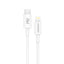 Dudao L6X USB-C - Lightning PD 20W 1m laidas - baltas