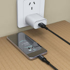 Dudao L3ST USB-A - USB-C 5A laidas 1.2m pintas - juodas