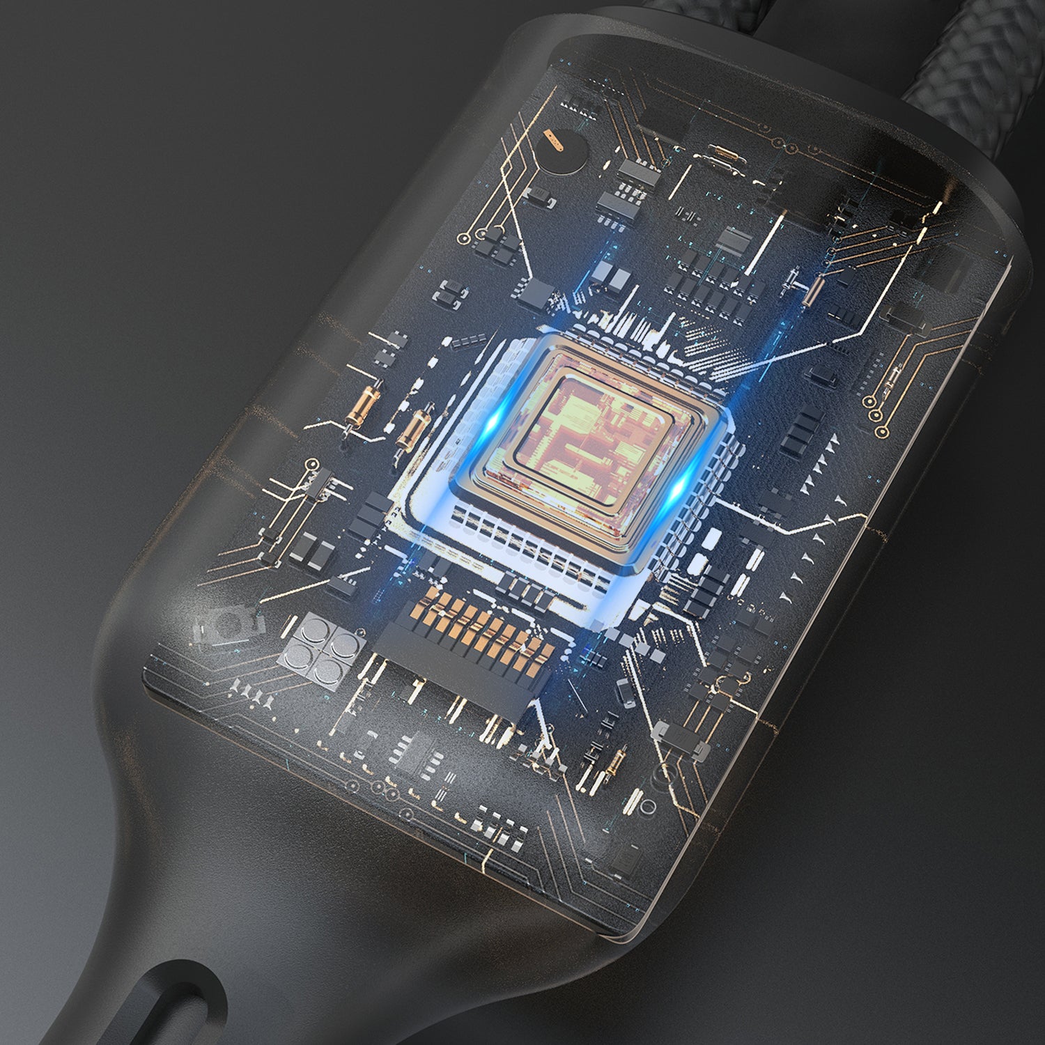 Dudao įkroviklis A12MaxC PD60W 2-in-1 Apple Watch / USB-C 1.2m - juodas