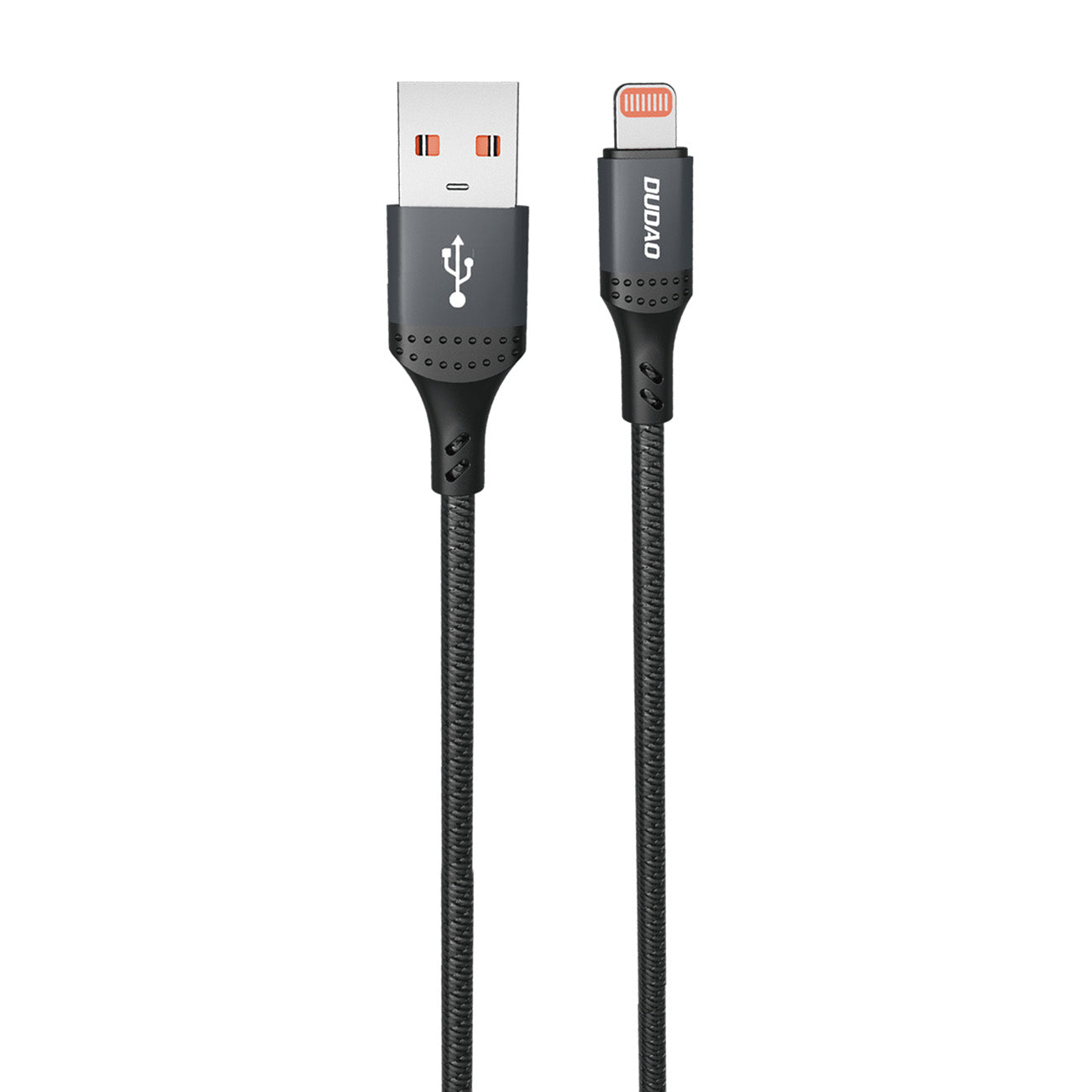 Dudao 3A 30W L3SL USB-A - Lightning pintas laidas 1.2m - juodas