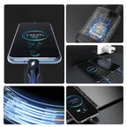 Dudao L3F 2in1 laidas 100W 1.2m 2 x USB-C - juodas
